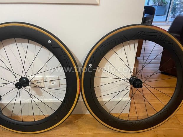 Roues ROVAL CLX 64 neuves, 12V (corps SRAM / Shimano), Axe transversant - 1