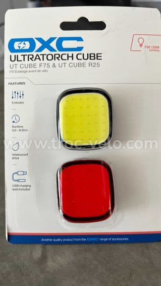 1 éclairage avant/arrière OXC Ultratorch - 1