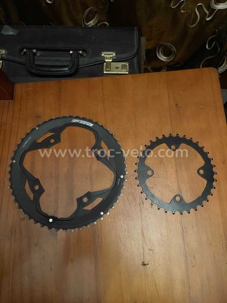 Ensemble plateaux FSA COMPACT 50/34 dents 90BCD.  Livraison offerte ! - 1