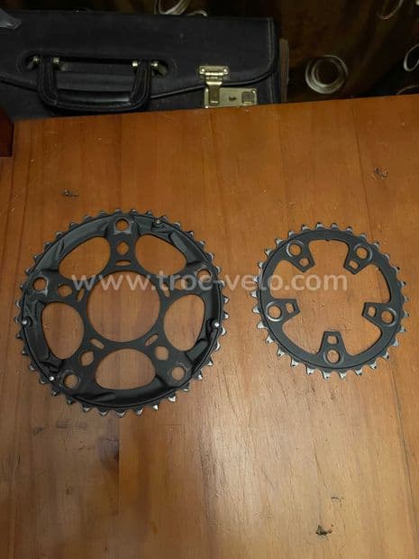 Ensemble plateaux SHIMANO ULTEGRA FC-6703 10V 39/30 dents 130BCD.  Livraison offerte ! - 1