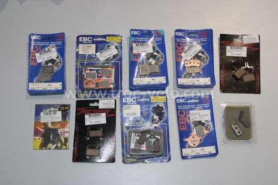 Plaquettes de freins disques vtt - 1