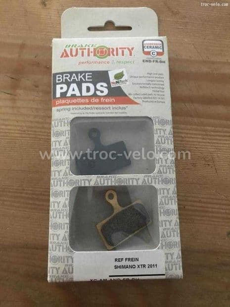 Plaquettes frein shimano xtr métalliqu neuves - 1