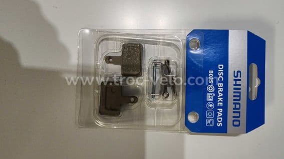 Lot de 2 paires de plaquettes shimano B03s  - 1