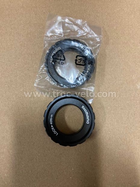Paire écrou fixation disque SHIMANO CENTER LOCK - 1