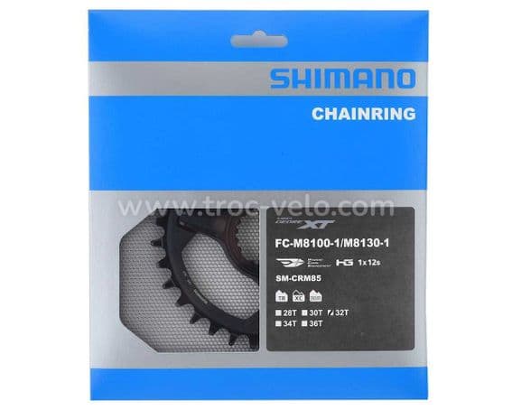 Plateau SHIMANO SM-CRM85 Deore XT Direct-Mount 12V-32dts - 1