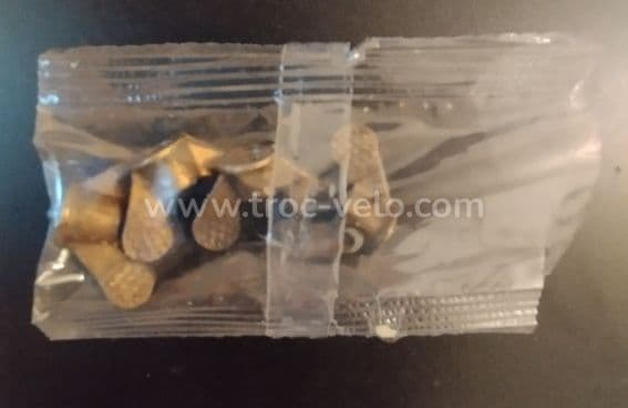 Ecrous papillons laiton mini M6 en Tbé - 2