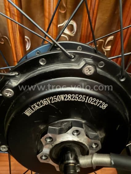 roue arrière complète motorisée pour vélo électrique / VAE - 4