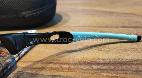 Lunettes "Oakley Radar" noir pailleté & écran Livestrong - 8