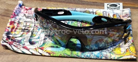 Lunettes "Oakley Radar" noir pailleté & écran Livestrong - 9