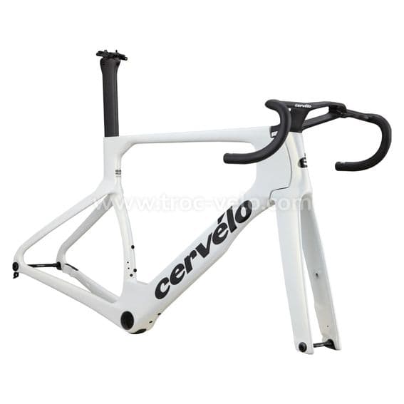 Cervélo S5 Frameset Lithium White Unlimited 26 - 2