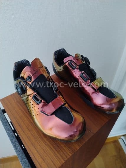 Chaussures VAN RYSEL ROADR 520 BORDEAUX IRIDESCENT - 1