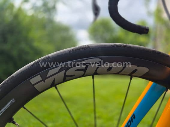 vélo de route Mérida scultura bahrein Mc Laren taille 54 - 6
