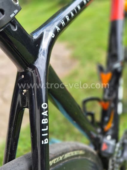 vélo de route Mérida scultura bahrein Mc Laren taille 54 - 10