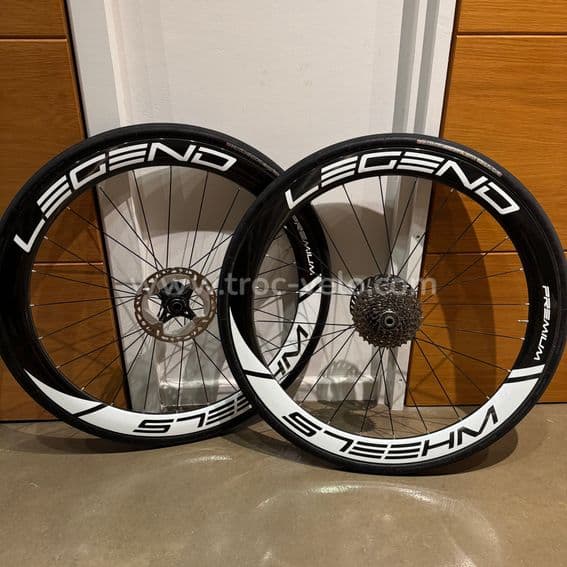roues carbone Legend Wheels Premium 50 mm - 1
