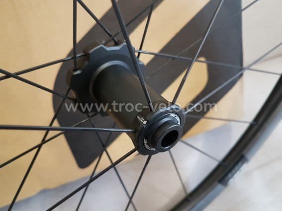 Roues carbone à pneus Gravel Cyclo-Cross SCOPE R4.A (AllRoad) 12x100mm / 12x142mm Shimano HG - 11