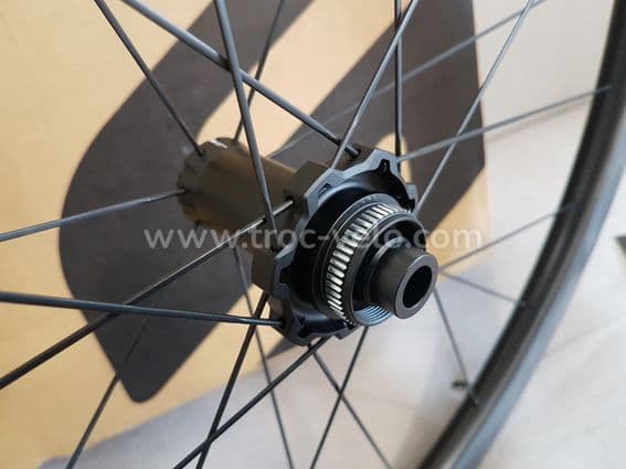 Roues carbone à pneus Gravel Cyclo-Cross SCOPE R4.A (AllRoad) 12x100mm / 12x142mm Shimano HG - 12