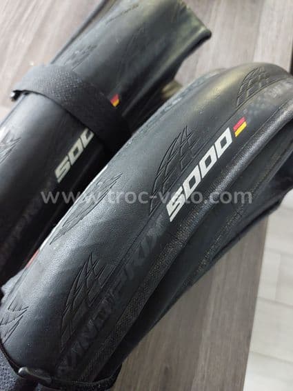 Paire de pneus Continental Grand Prix 5000 (GP5000) tubetype – 700x30c (30 mm) - 1