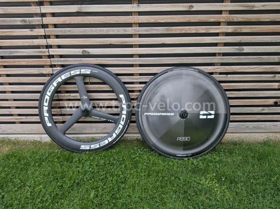 Combo roue pleine+roue 3 bâtons - 1