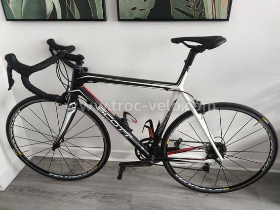 Vélo de route carbone Scott Addict R2 – Shimano 105 R7000 – Taille L/56 - 1