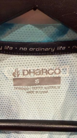 Maillot Dharco VTT bleu zèbre - taille S - 3