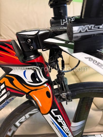 Lapierre Aerostorm FDJ – Vélo de contre-la-montre / Triathlon – Dura-Ace – Roues carbone - 4