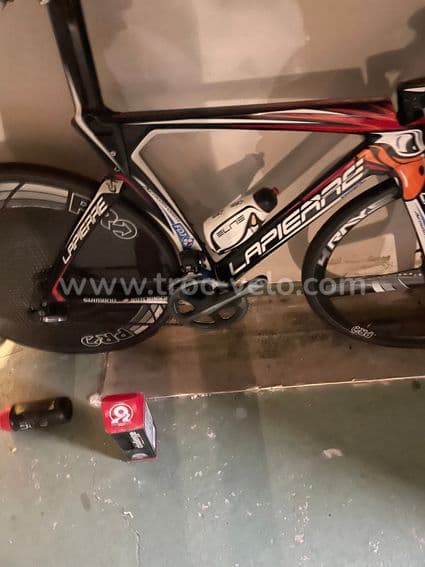 Lapierre Aerostorm FDJ – Vélo de contre-la-montre / Triathlon – Dura-Ace – Roues carbone - 5