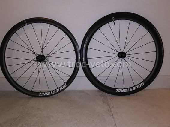 Paire roues route Rouesterel 38mm boyaux - 1