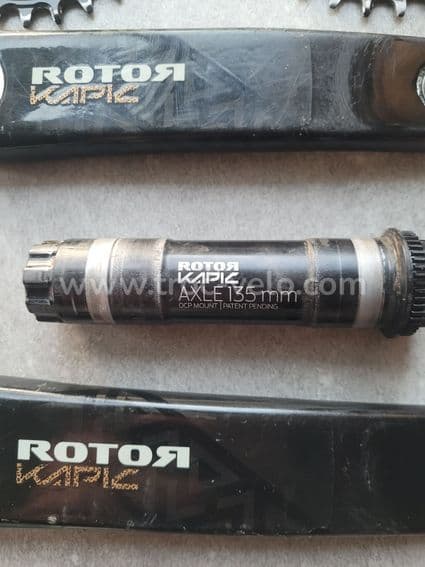 Pédalier Rotor Kapic Carbon - 2