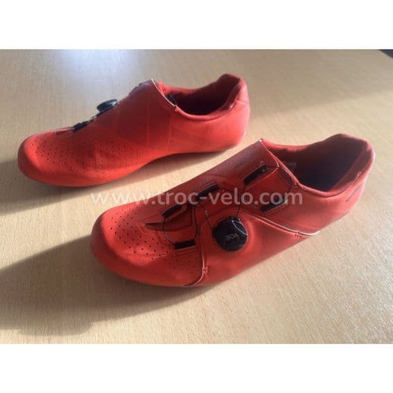SHIMANO chaussures route RC3 Taille 45 Rouge - Reconditionnéés - 1