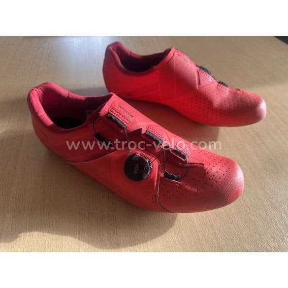 SHIMANO chaussures route RC3 Taille 45 Rouge - Reconditionnéés - 2