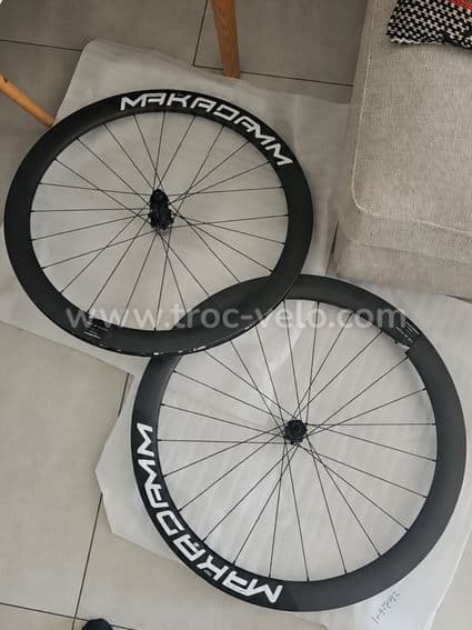 Roue Carbone Makadamn middle 50 classic disc à pneu - 1