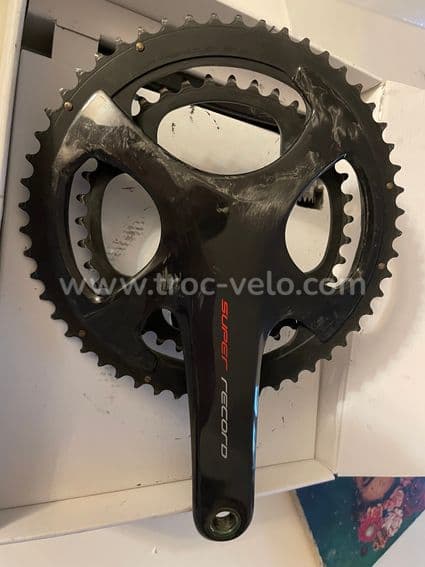 Pédalier Campagnolo Super Record EPS 12v 53-39 - 2