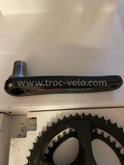 Pédalier Campagnolo Super Record EPS 12v 53-39 - 4