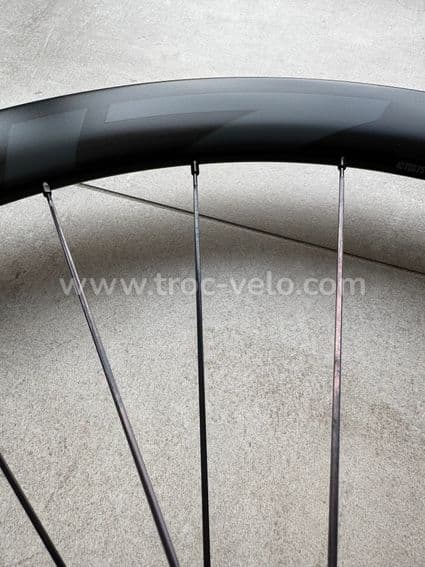 Paire roues vélo Zipp 303 S tubeless - 9
