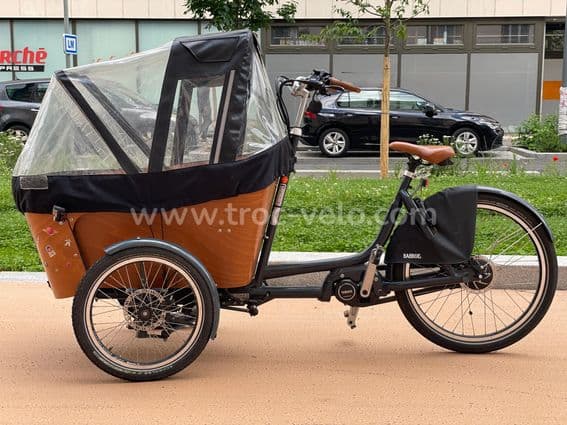 Vélo cargo électrique semi pendulaire - Exellent état - Babboe flow mountain - 1