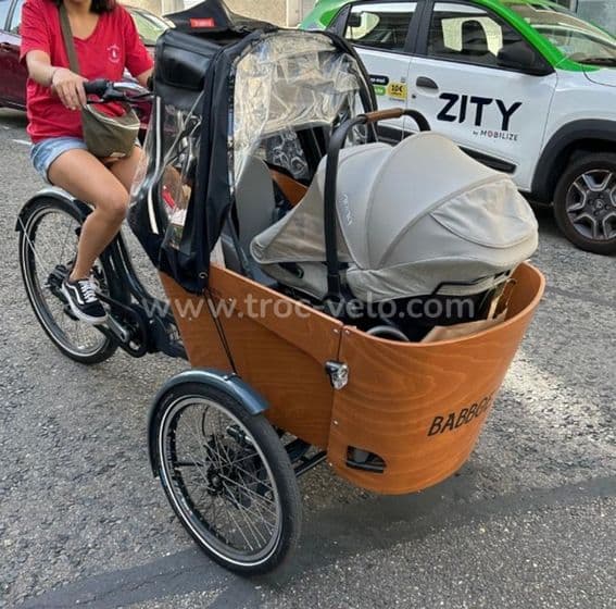 Vélo cargo électrique semi pendulaire - Exellent état - Babboe flow mountain - 5