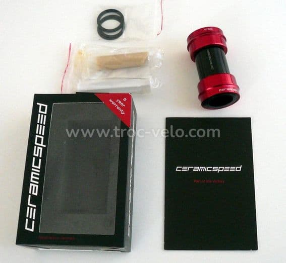 Boîtier de pédalier CERAMICSPEED PF30 Pressfit - 3