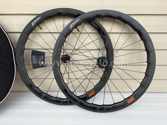 Paire de roues Zipp 353 NSW Carbon Tubeless Disc.+ Sacoche - 1