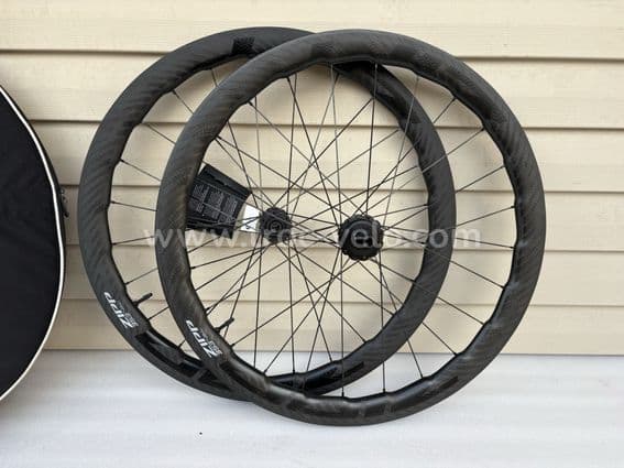 Paire de roues Zipp 353 NSW Carbon Tubeless Disc.+ Sacoche - 2