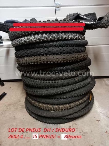 LOT DE PNEUS DH / ENDURO --- MAXXIS - NOKIAN - 1