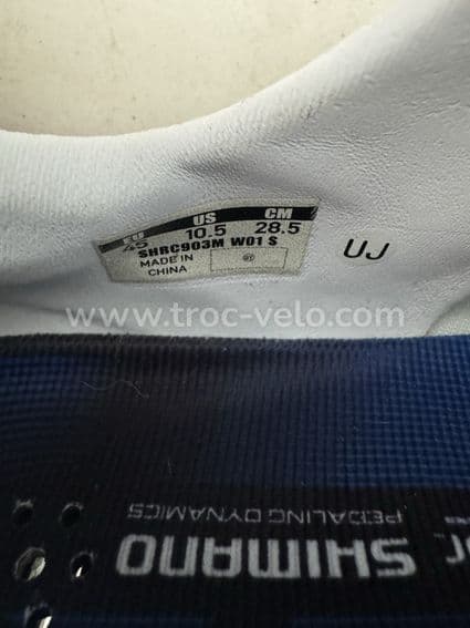Chaussures route Shimano S-Phyre – taille 45 (US 10.5 / 28,5 cm) - 2