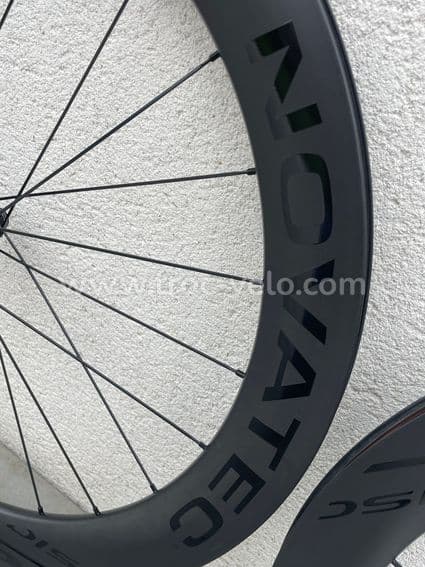Paire de roues carbone Novatec R6 - 5