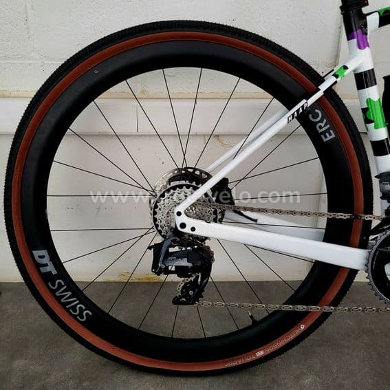 Paire de roues Dt swiss ERC Log 45 carbon disc tubeless - 2