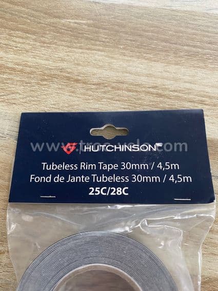 Fond de jante TUBELESS HUTCHINSON 30 MM 25C / 28C - 3