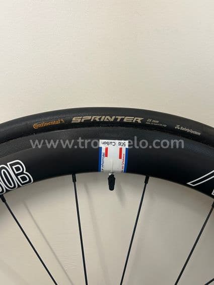 Roues carbone 50mm - 12