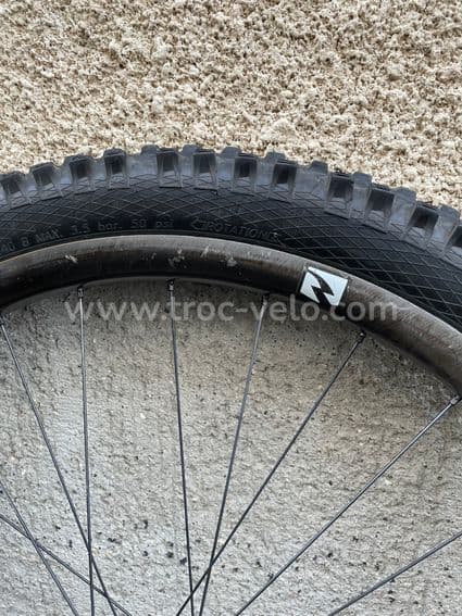 Jante roue avant Reynolds TR307 carbone - 5