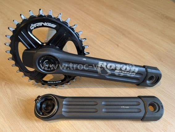 Pédalier Rotor Inpower MTB 175mm - 1