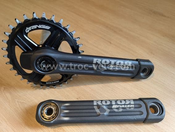Pédalier Rotor Inpower MTB 175mm - 8