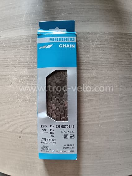 Lot cassettes et chaîne shimano - 5