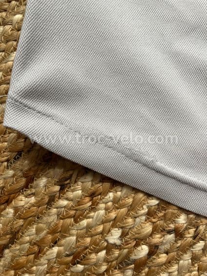 T-shirt maillot jersey manches longues windstopper anti coupe vent MYBIKE blanc nacré - 10